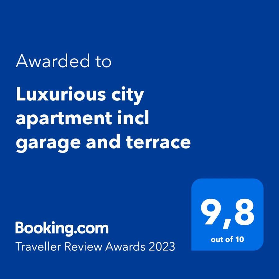 Luxurious City Apartment Incl Garage And Terrace Vienna Exterior photo